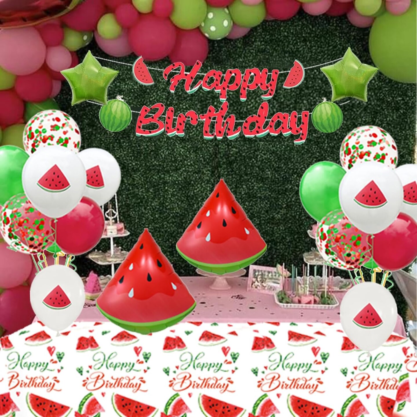 Watermelon Birthday Party Decoration-Watermelon Party Supplies