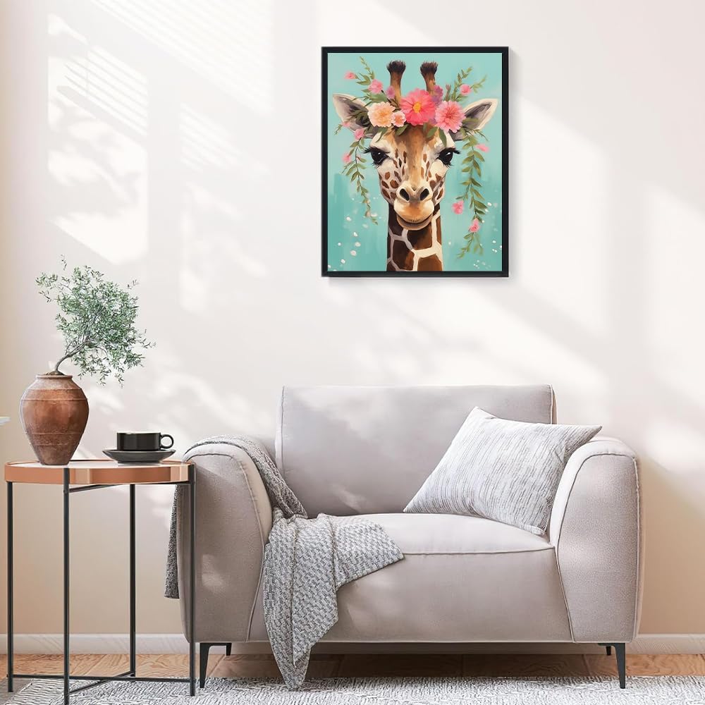 Natuyalo Giraffe Paint by Numbers Kit