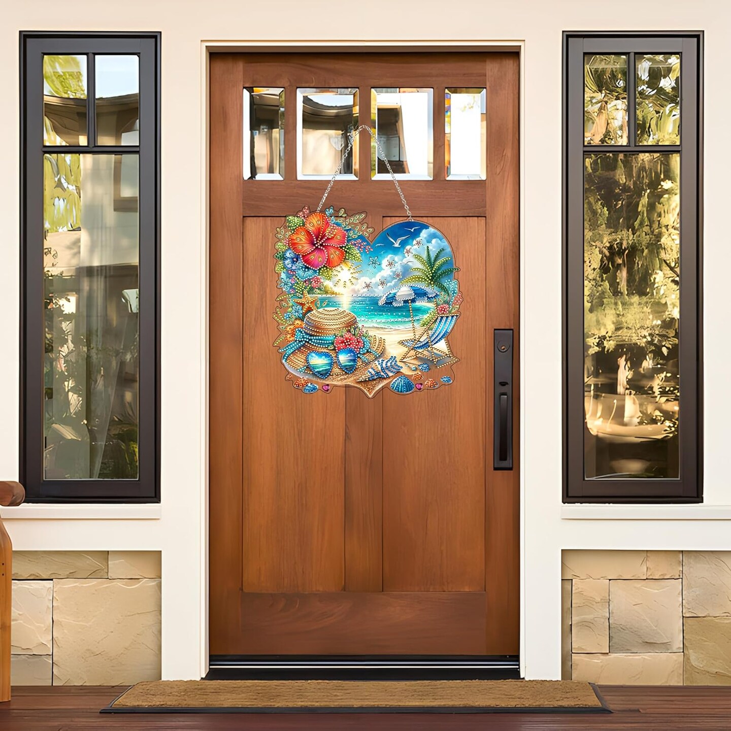 Diamond Art Hanging Kit for Adult Special Shaped Rhinestone