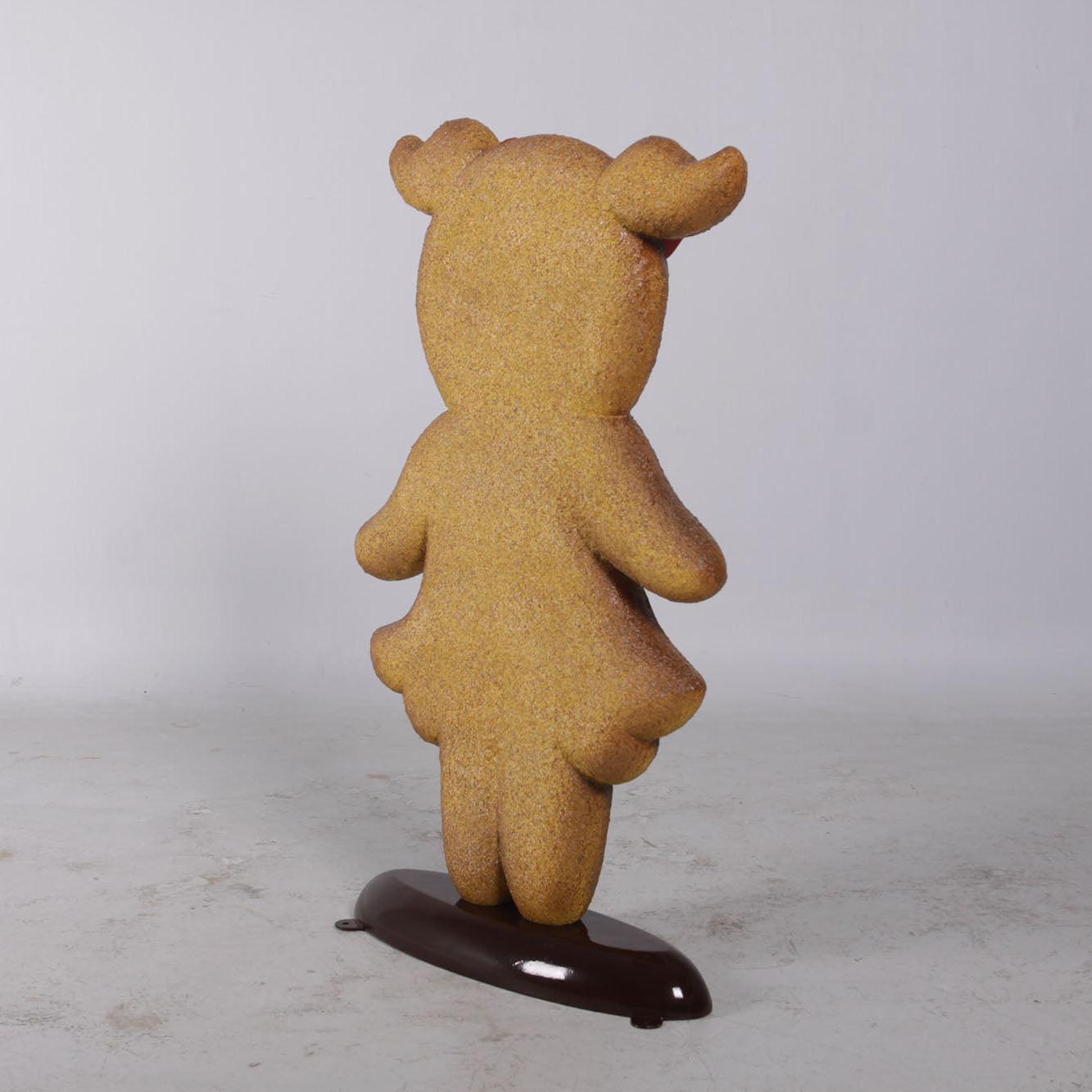Girl Gingerbread Cookie Over Sized Statue