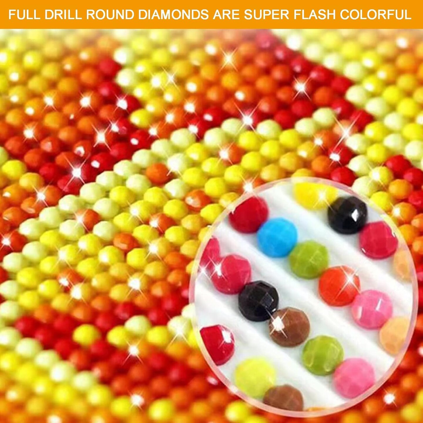 5D Sunflowers Diamond Art Painting Kits for Adults Butterfly DIY Round Diamond Art Kits Animals Flowers Picture Art for Home Wall Decor,11.8x15.7 inch (Style A)