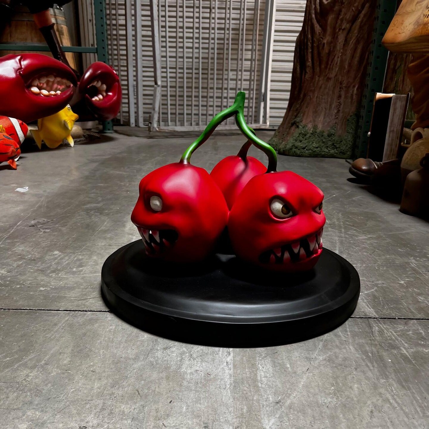 Evil Cherries Over Sized Statue