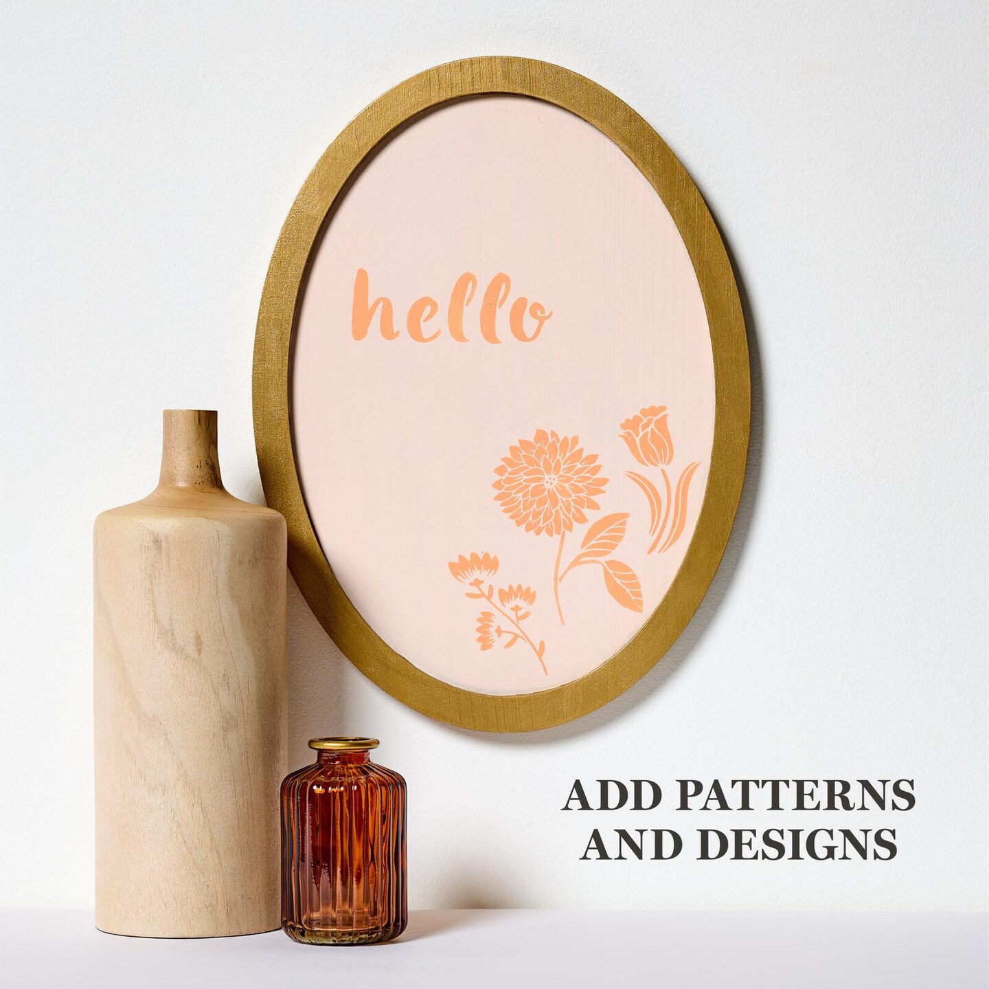 Martha Stewart&#x2122; 10&#x22; x 14&#x22; Hardwood Oval Plaques - 2 pc. - 68535