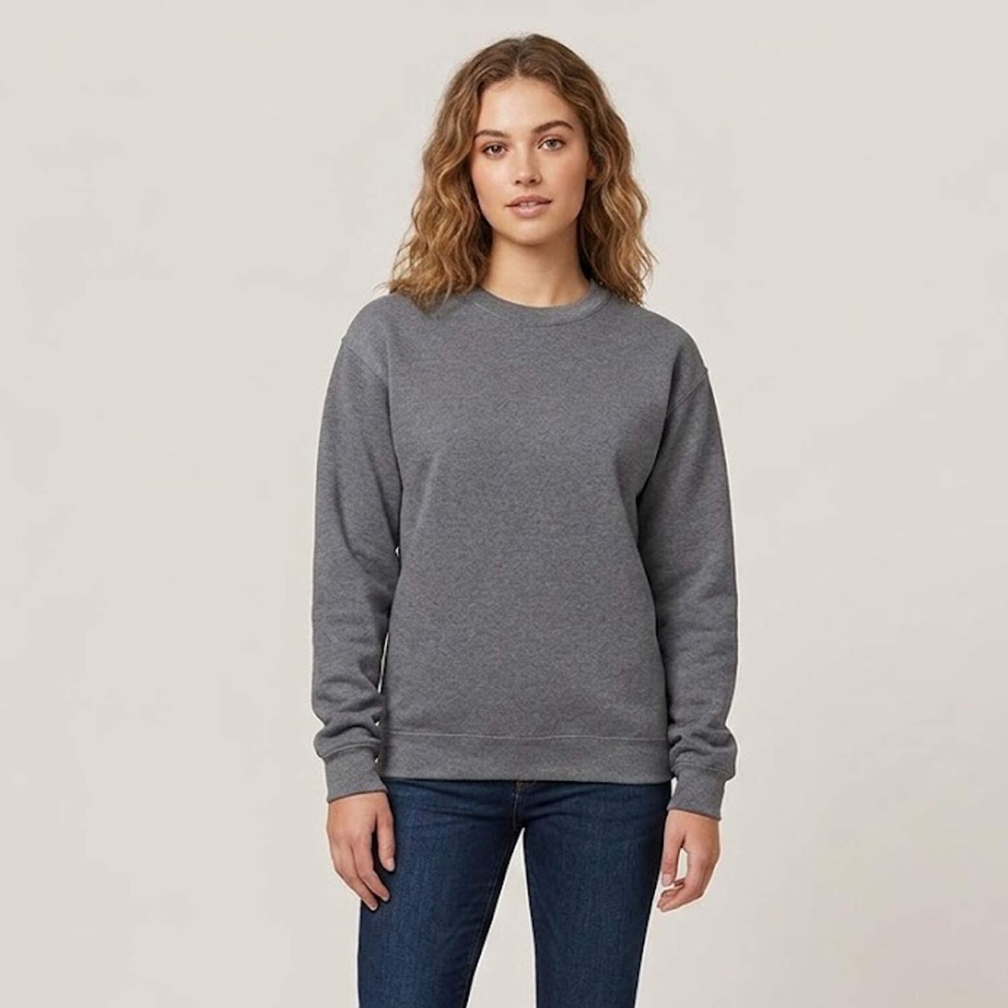 Gildan® Gildan Crewneck Long Sleeve Sweatshirt, Blank Heavy Blend Fleece Pullover