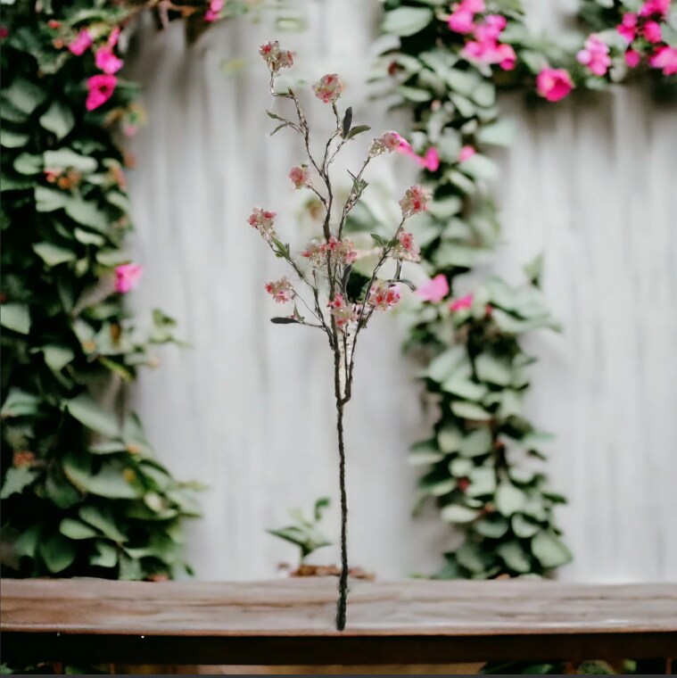 3PC 42" Wild Flower Spray Realistic Silk Blooms for DIY Decor