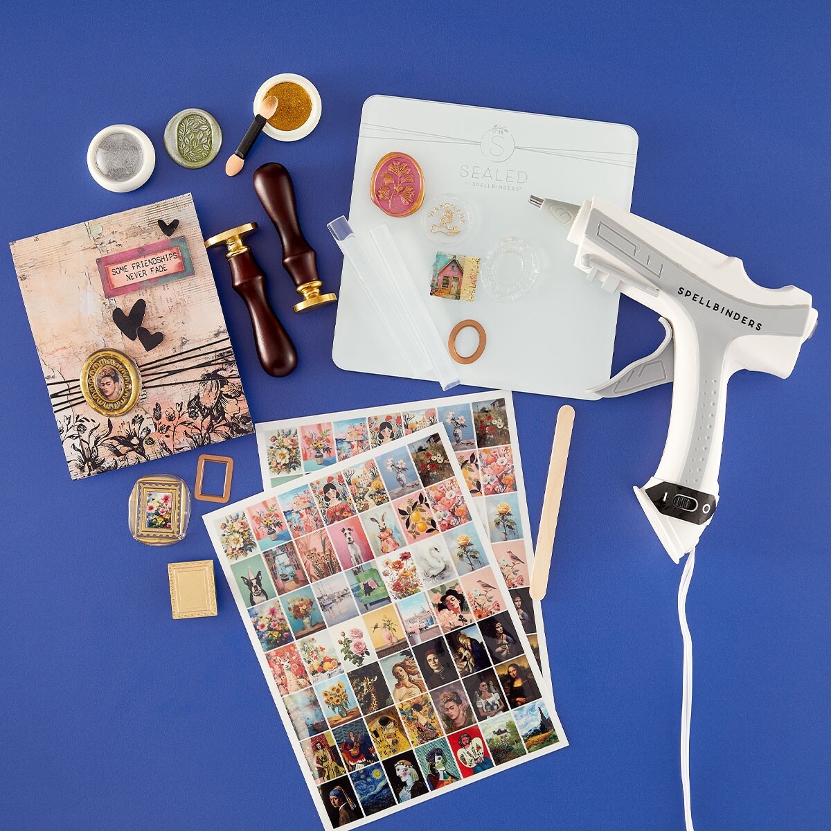 Spellbinders Bundle From Clear Seal Maker Tool-Tool & Glass Mat