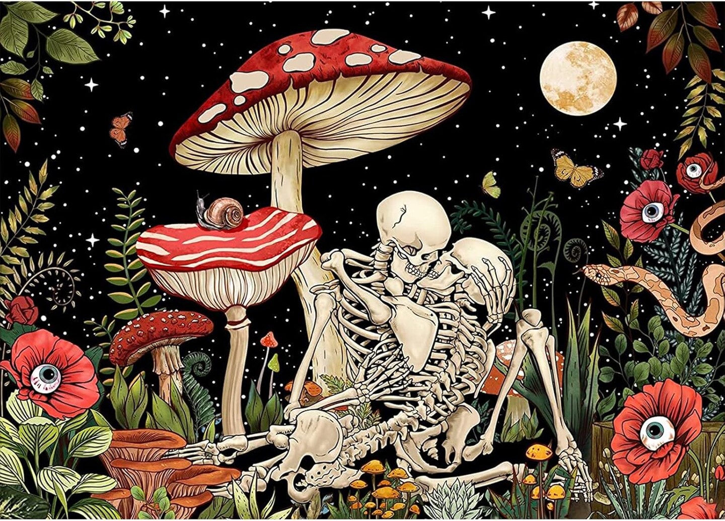 Mushroom 5D Diamond Painting Kits for Adults