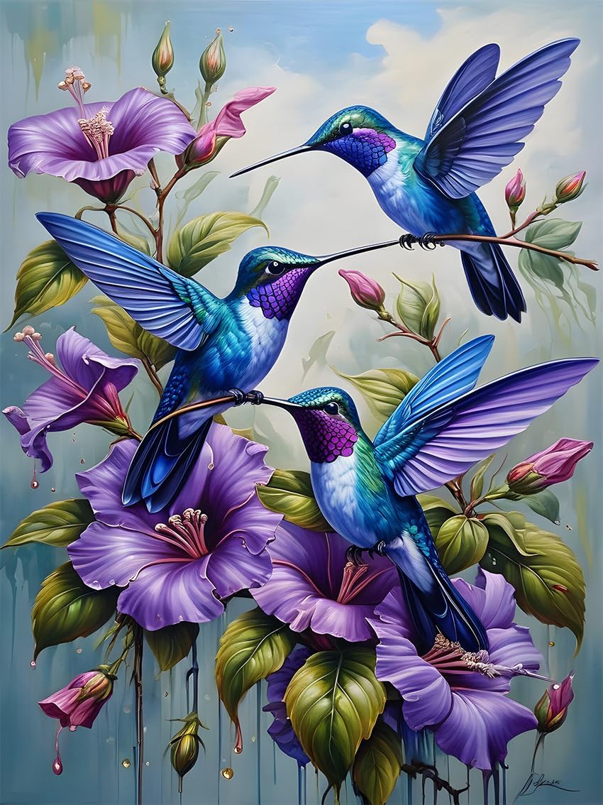 DIY 5D Diamond Painting Kits for Beginners- 12x16inch