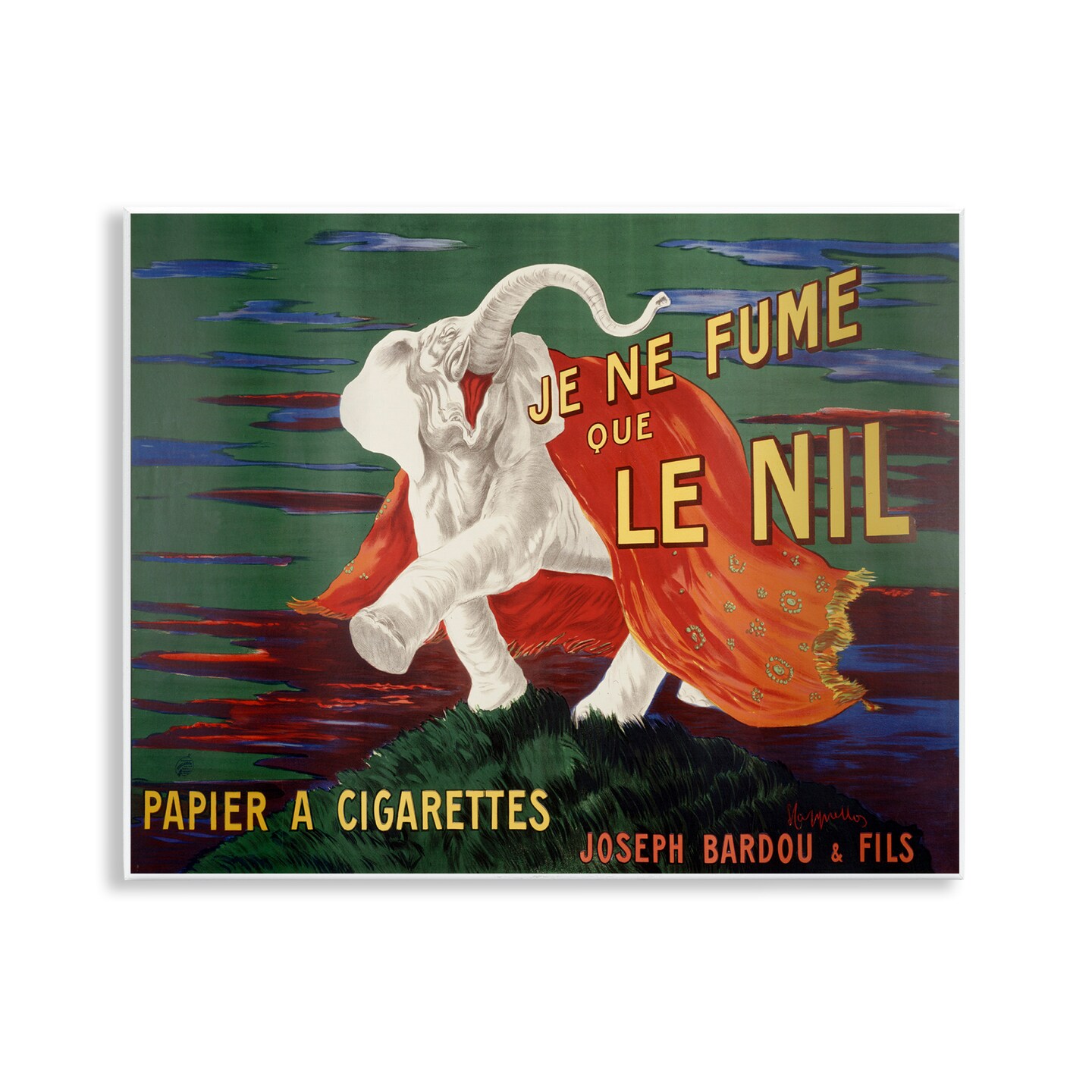 jules tobacco Stupell Industries Vintage Tobacco Advertisement Wall Plaque By Marcus Jules