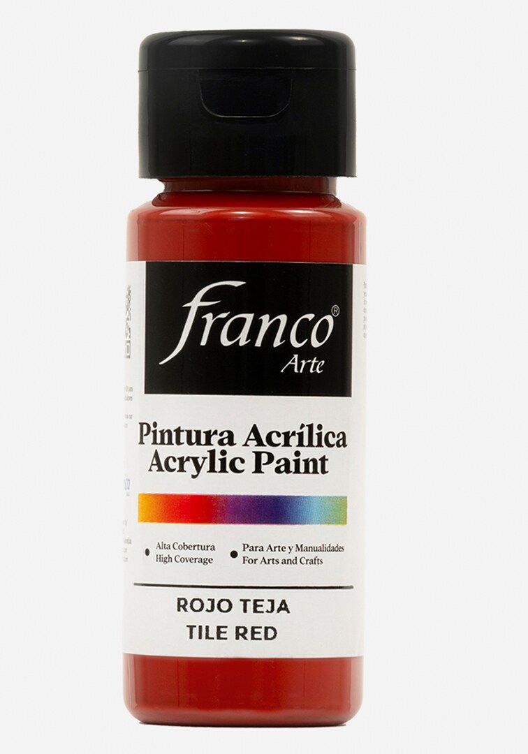 18012 Acrylic Paint 2 U.S fl oz / Tile Red