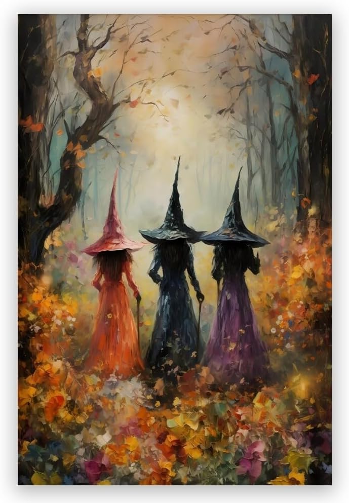 Vintage Halloween Wall Decor