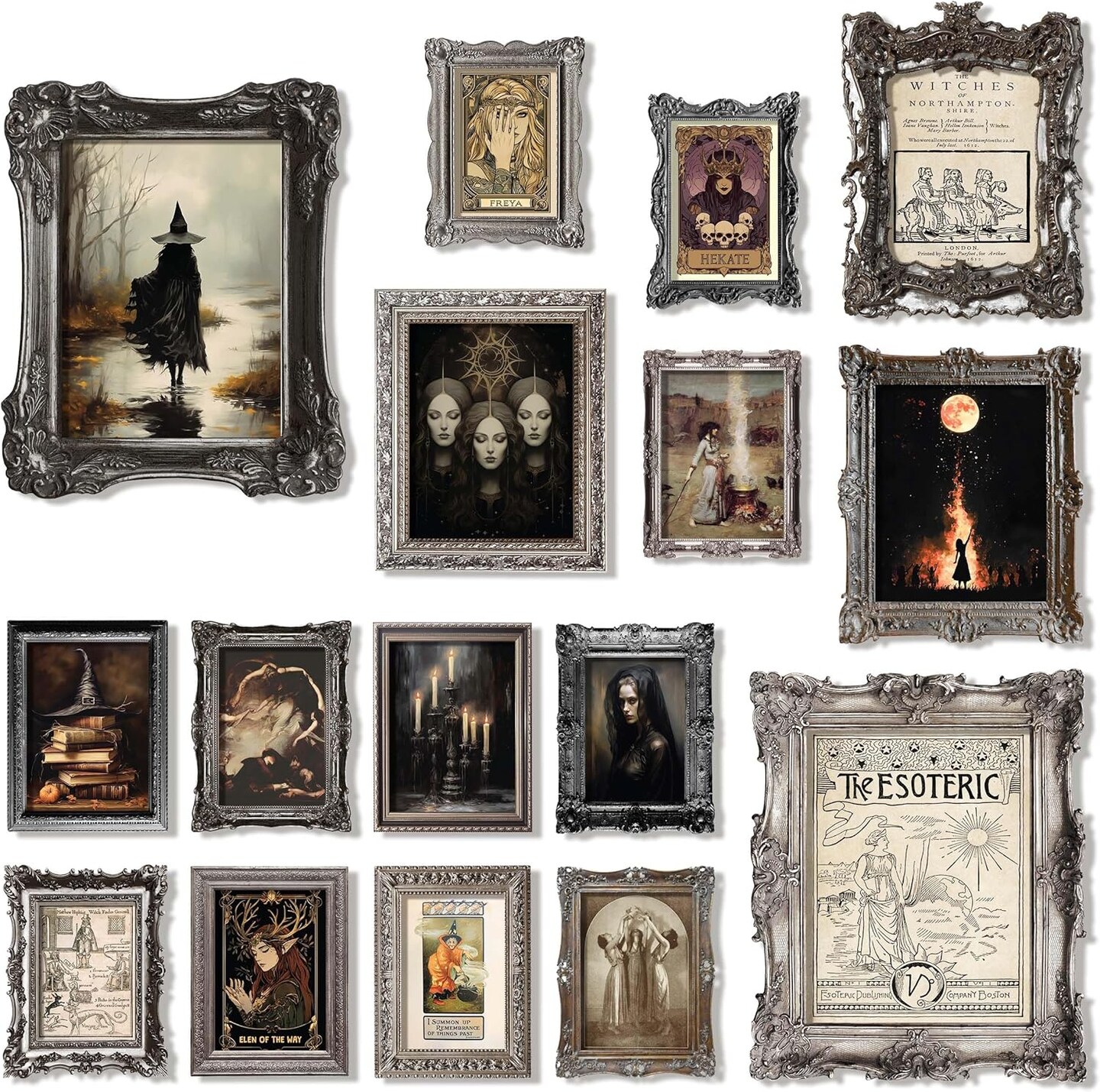Large 11x14 Witchy Room Decor Aesthetic