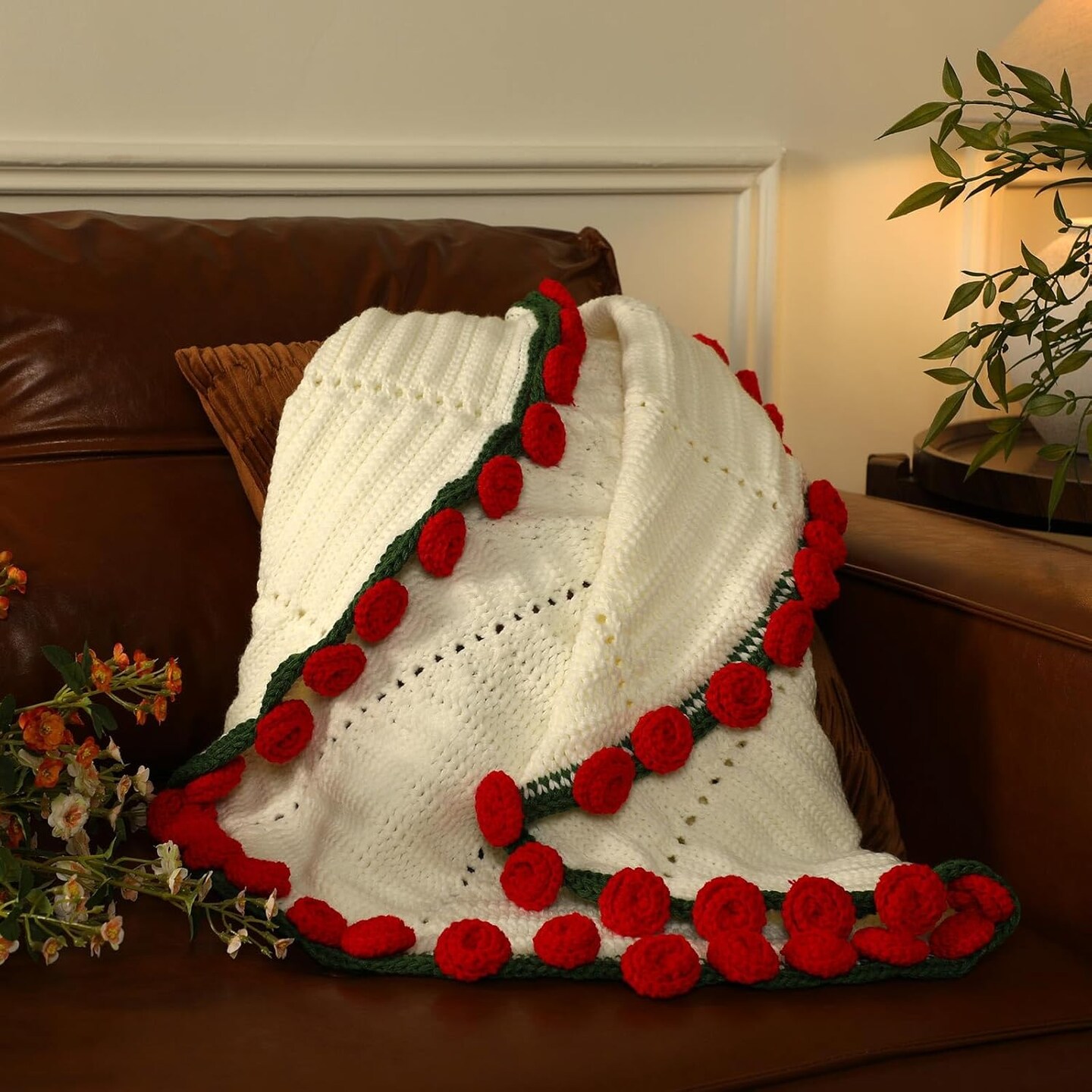 Flower Bouquet Blanket Crochet Kit