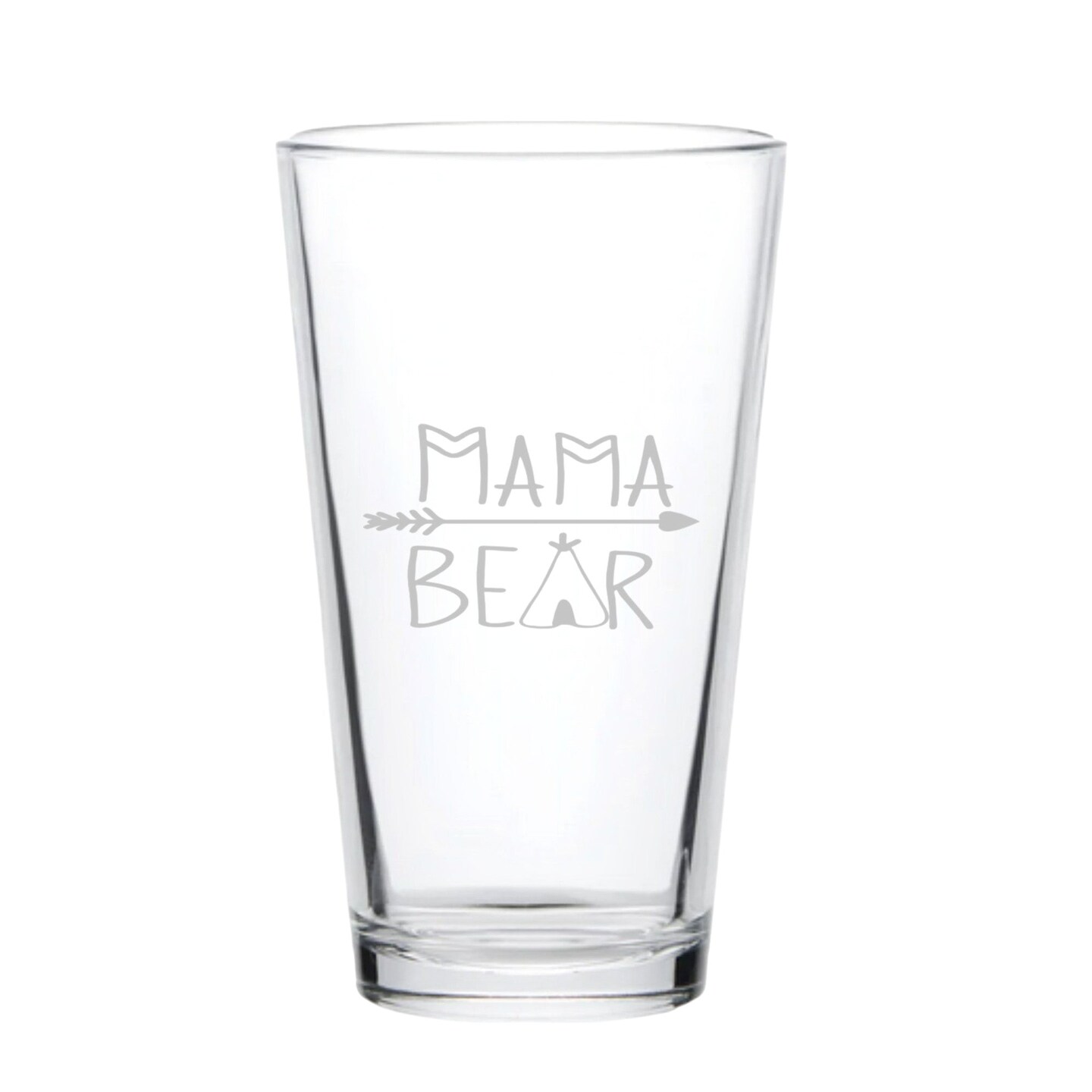 16oz Beer Mug - Mama Bear