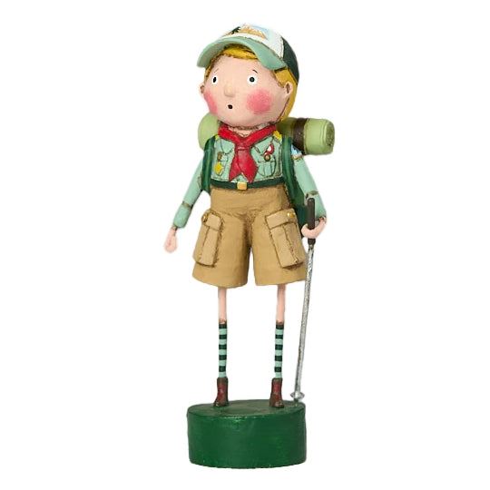 Lori Mitchell Summer Fun Collection Ranger Rick Scout Boy 6.5&#x22; Figurine