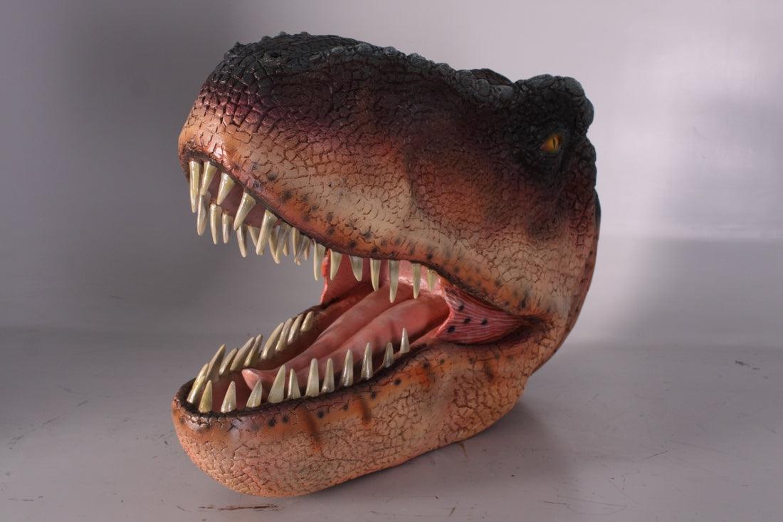 T-Rex Dinosaur Head Medium Life Size Statue
