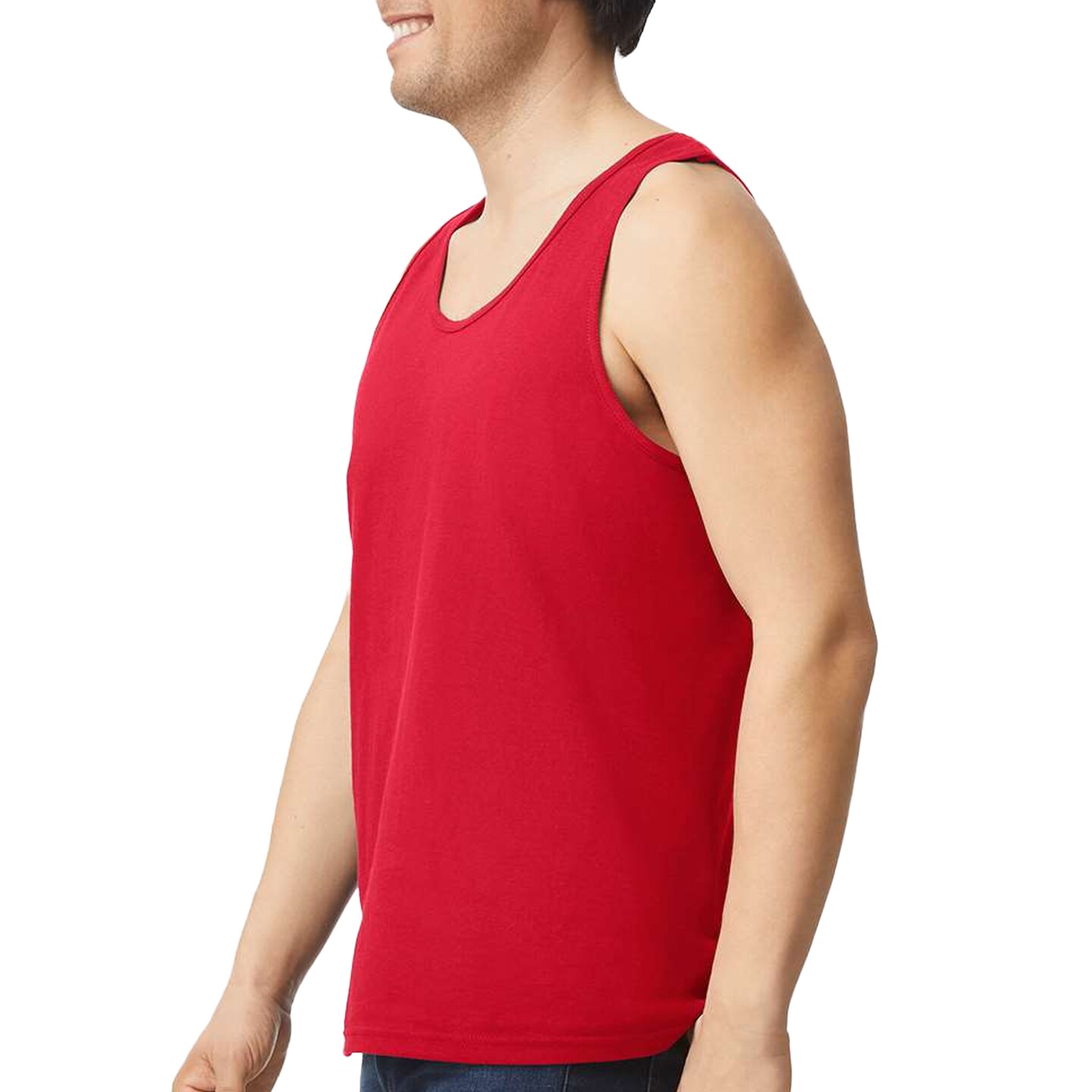 Gildan Ultra Cotton Tank Top, Workout Sleeveless Muscle Shirts