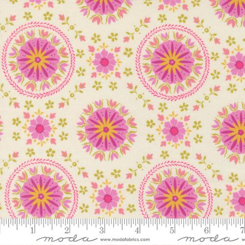 Fabric Moda Cream Mandala Parlor by the Quarter Yard 11964-11