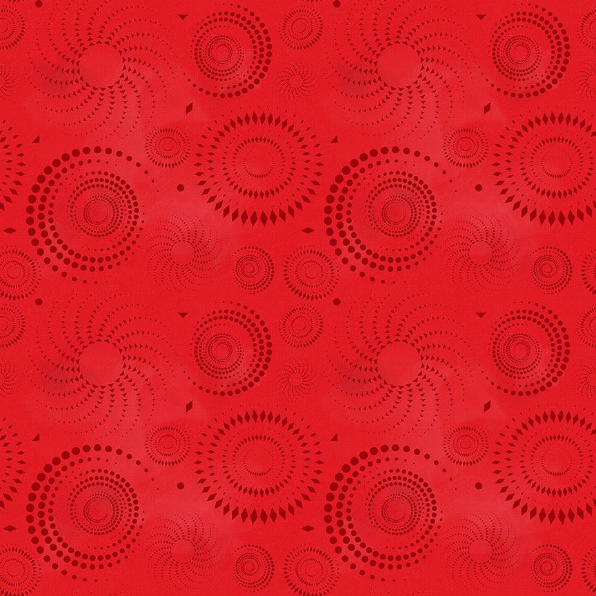 Fabric Timeless Treasures Red Dot Dot Goose by the Quarter Yard JN-C2972-Red