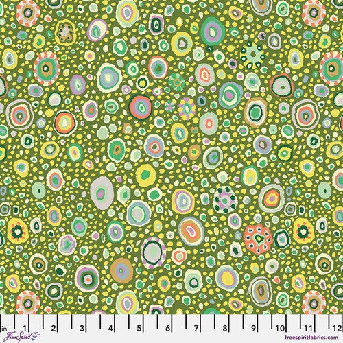 Fabric FreeSpirit Kaffe Fassett Leafy Roman Glass by the Quarter Yard GP01.LEAFY