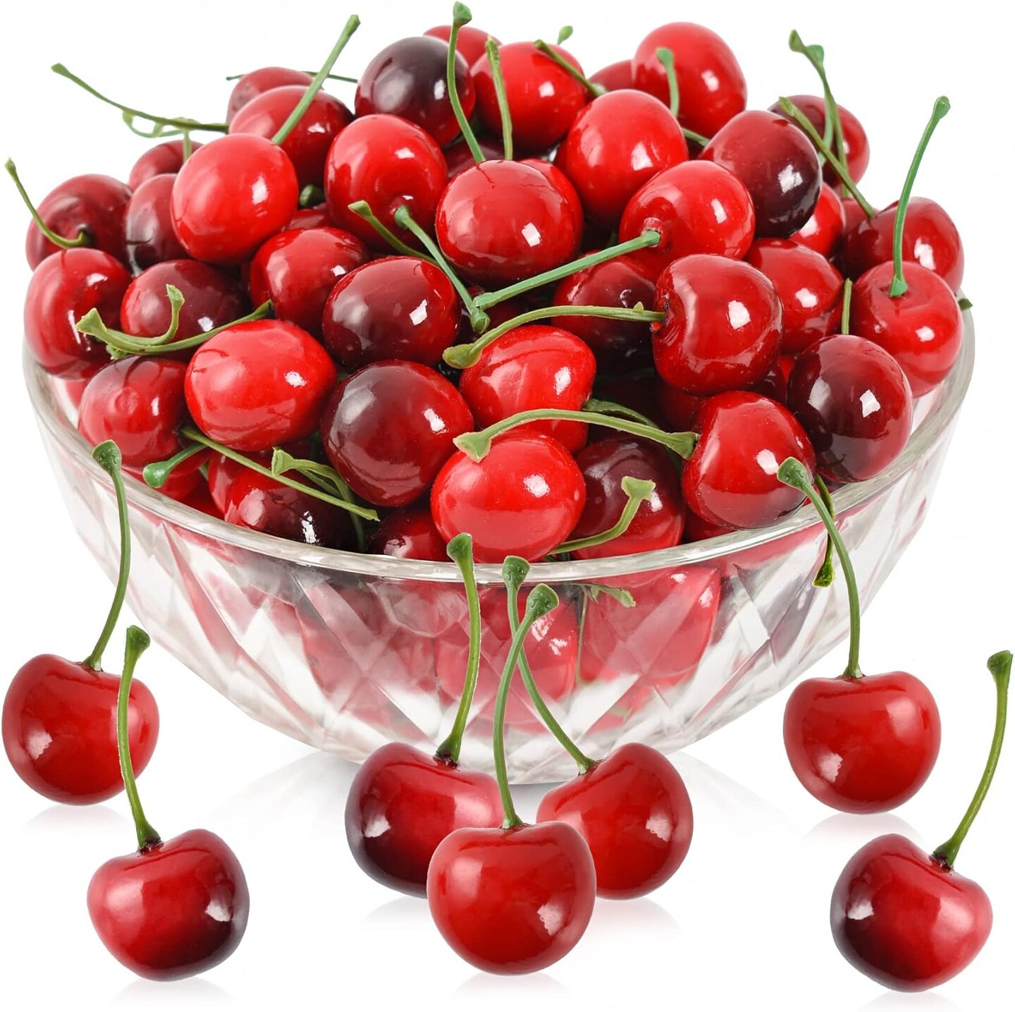 Artificial Cherry Fruit Fake Cherries