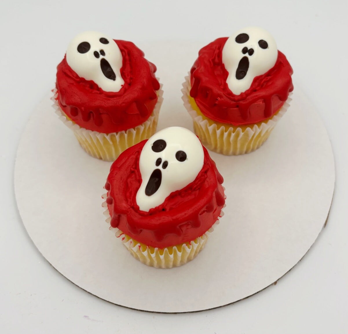 Halloween Ghost Face Silicone Chocolate Mold 10 Cavity