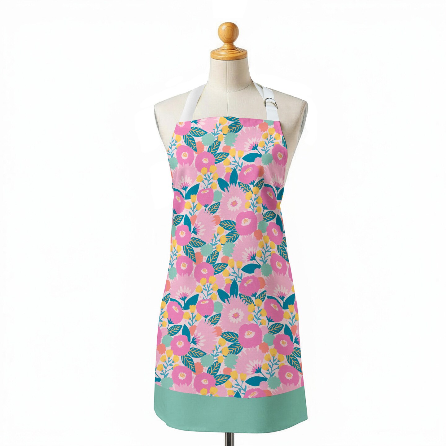 Crosscut Sewing Co.® Apron Sewing Project Kit - Easy DIY Sewing Project for Beginners with Fabric, Pattern & Video Tutorial