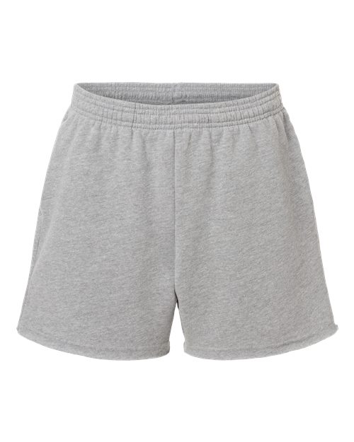 BELLA + CANVAS Women’s Cutoff Fleece Shorts – Soft Relaxed Fit Lounge Shorts for Casual Wear & Everyday Comfort