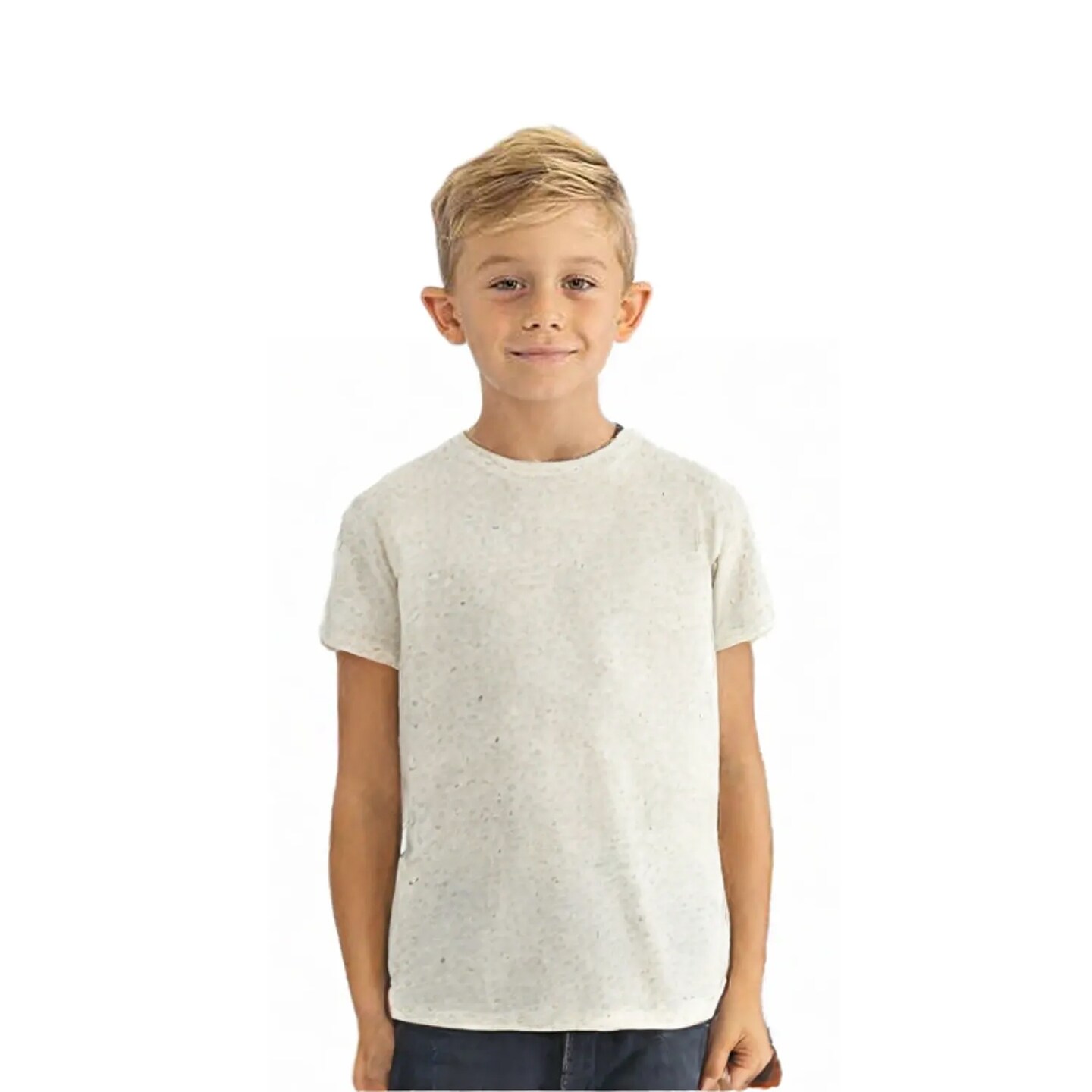 BELLA + CANVAS Youth Triblend Soft Blend Retail Fit Unisex Kids Everyday Casual T-Shirt