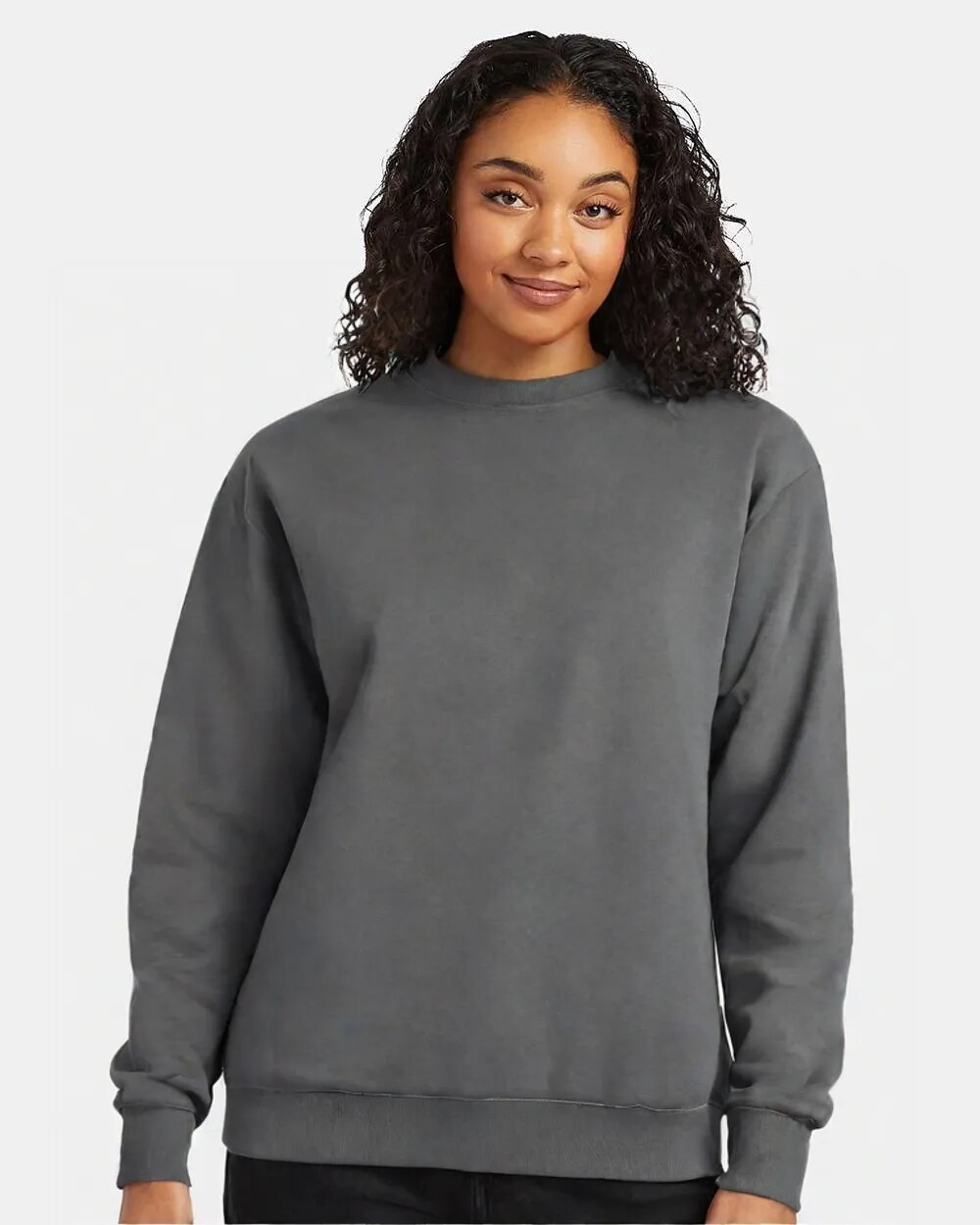 Hanes Unisex EcoSmart Fleece Crewneck Sweatshirt For Casual Wear