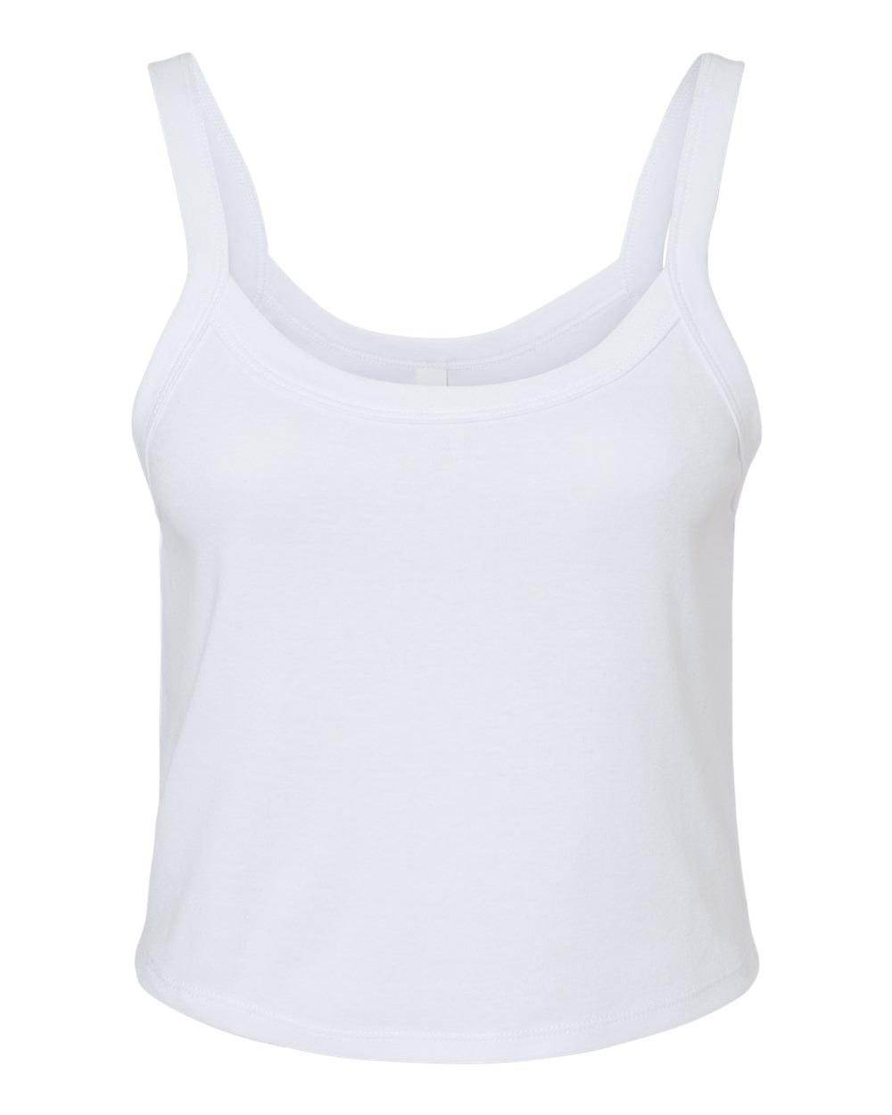 BELLA + CANVAS Women’s Micro Rib Spaghetti Strap Tank for Layering & Summer Everyday Wear