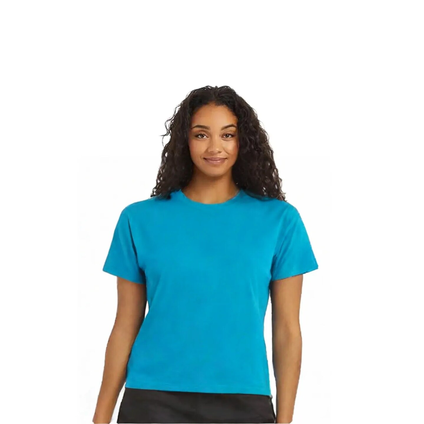Hanes Unisex EcoSmart BCI Cotton Blend Crewneck Short Sleeves Tee For Custom Printing