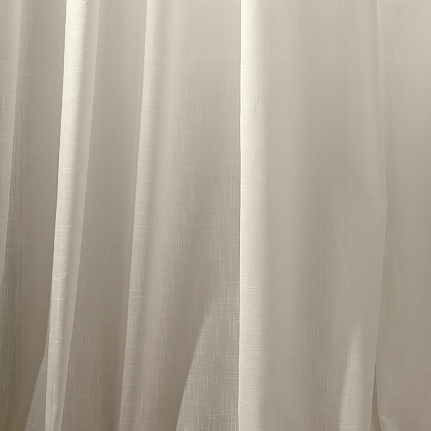 Threadmade Home Calypso Macramé Tassel Semi Sheer Window Curtain, Ivory - 52"W x 95"L
