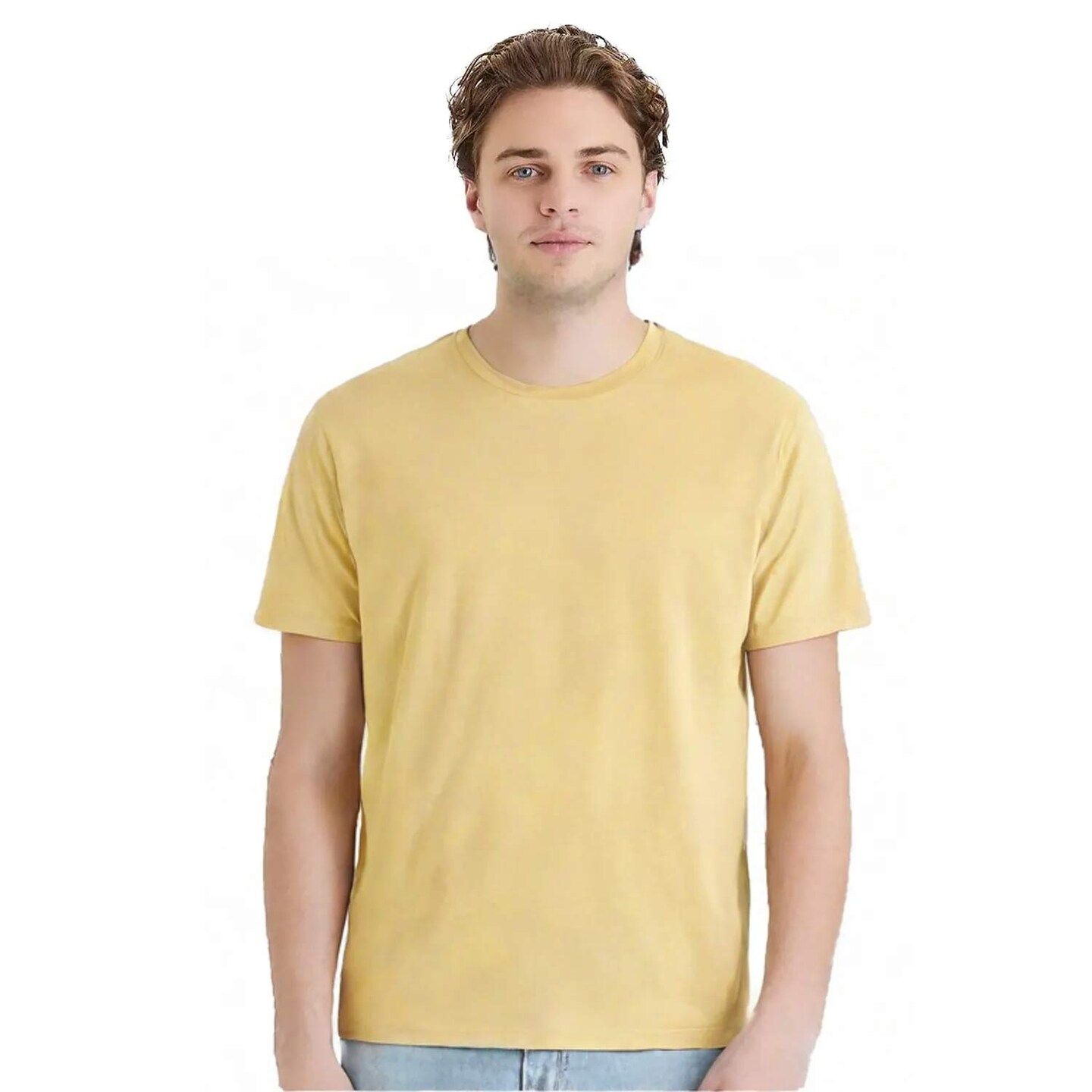 Hanes Unisex Classic Fit Crewneck Cotton T Shirt For Everyday Casual Tee