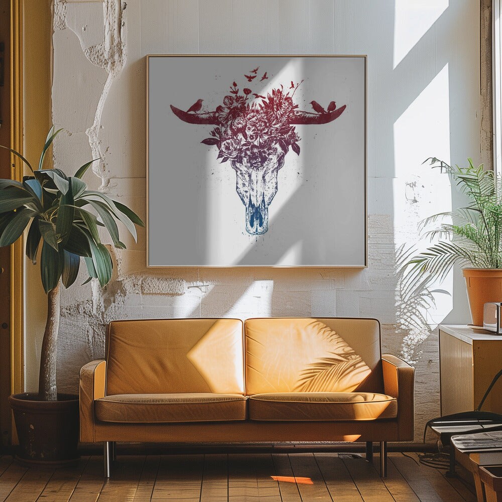 Dead summer Square Canvas Art | Modern Home Wall Decor 24x24 Canvas - Corporate Office Art