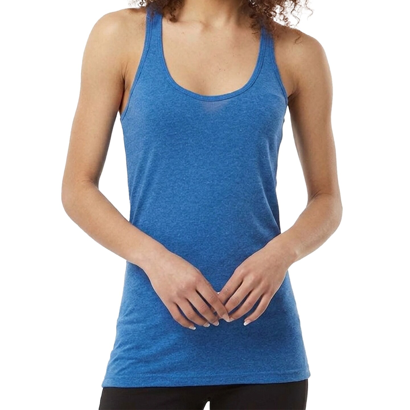 Tultex Women’s Poly-Rich Racerback Tank Top, Lightweight Sleeveless Blanks for DIY Crafting