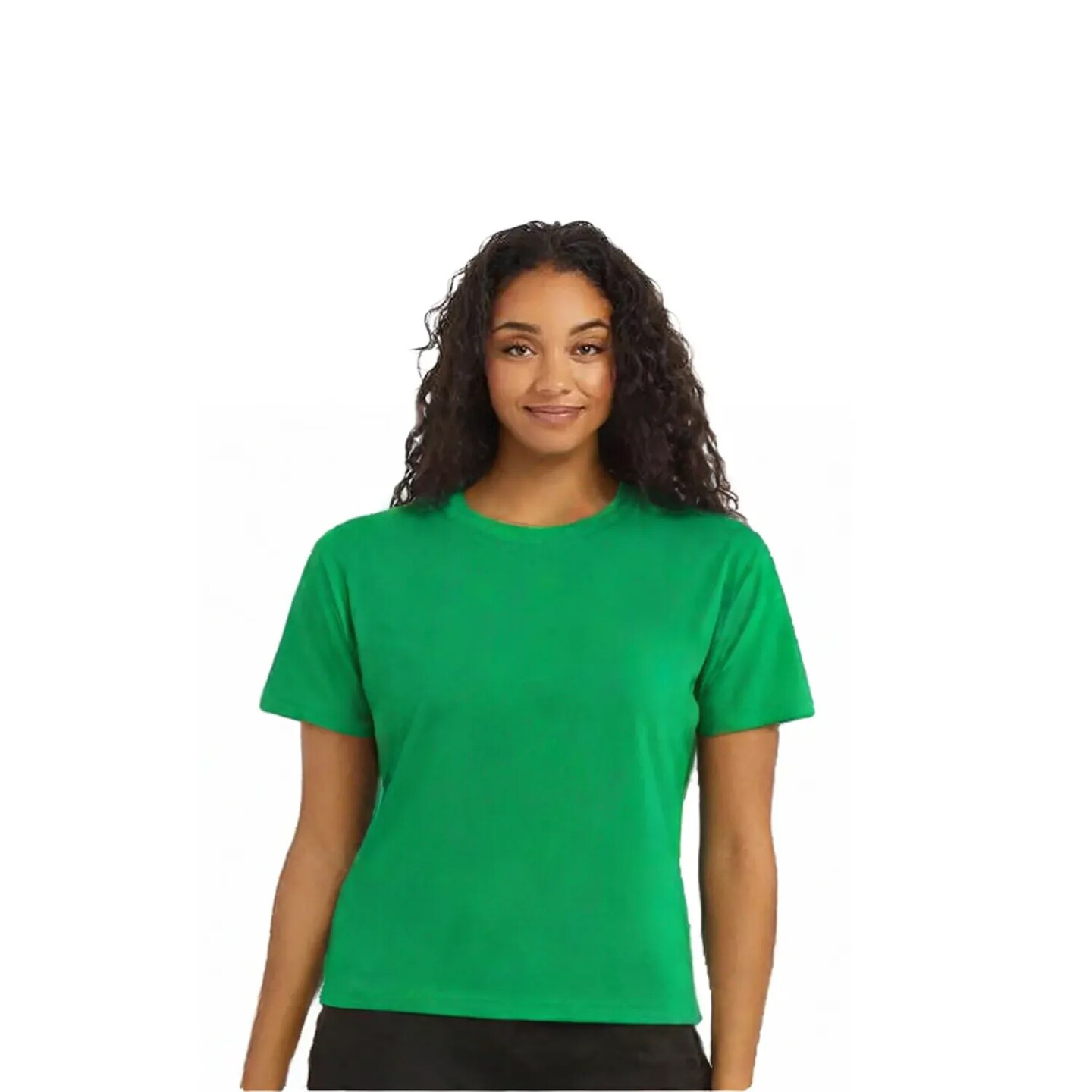 Hanes Pre Shrunk EcoSmart Essential Basic Crewneck T Shirt For Layering Outfits