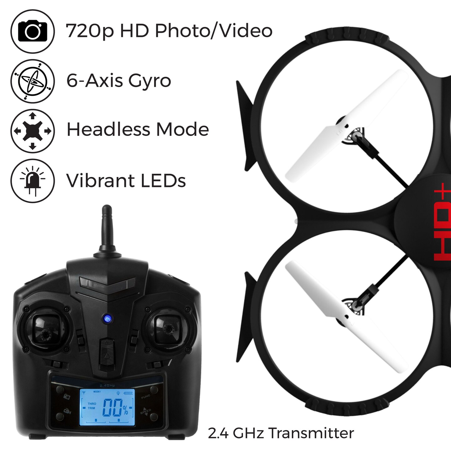 UDI RC U818A Discovery RC Drone with Camera