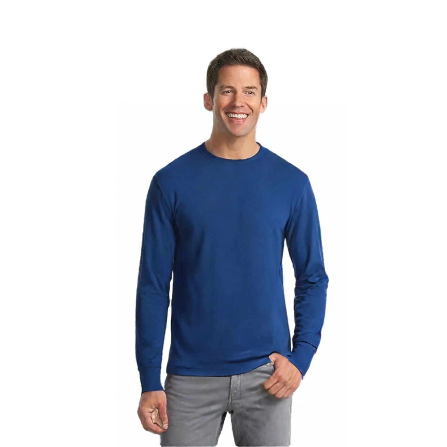 JERZEES Dri-Power Long Sleeve T-Shirt for Sports, Work & Team wear