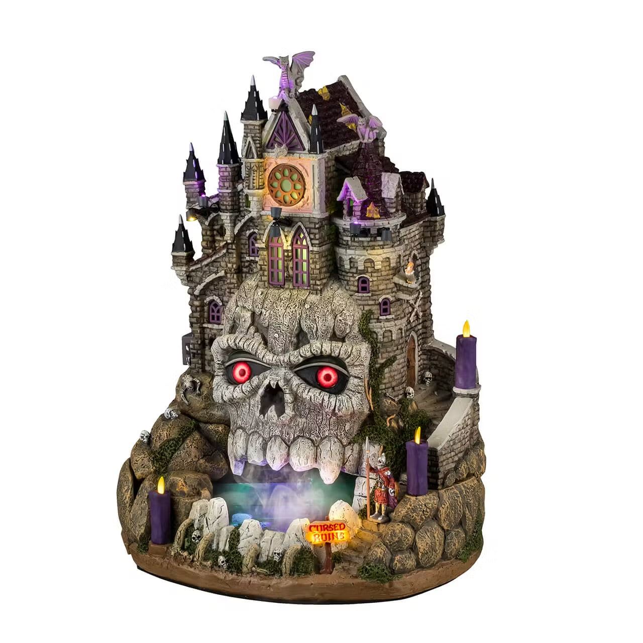 Lemax Spooky Town Halloween Village: Cursed Ruins