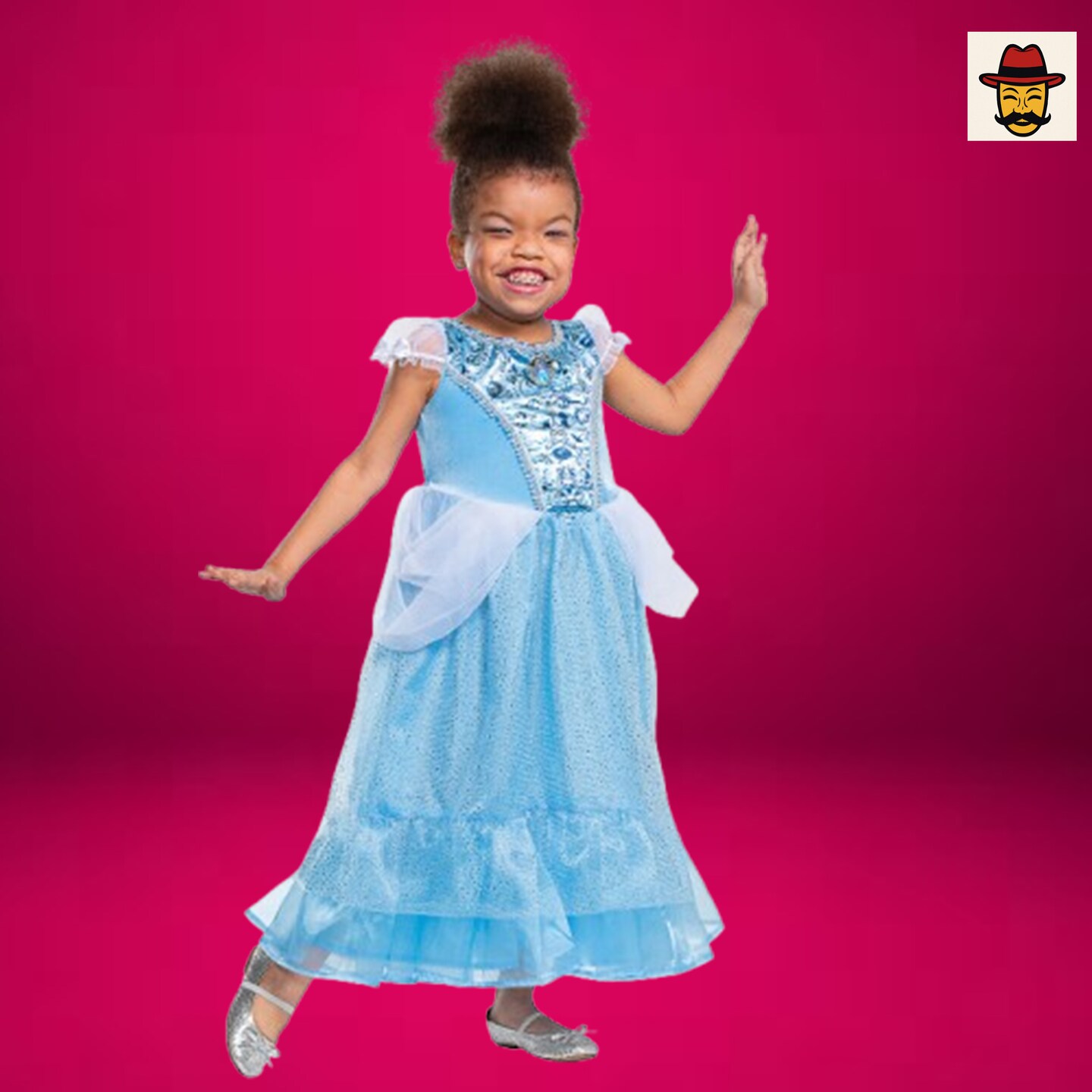 Costume Matalan Childrens Wear Simple Cinderella Childrens Dress