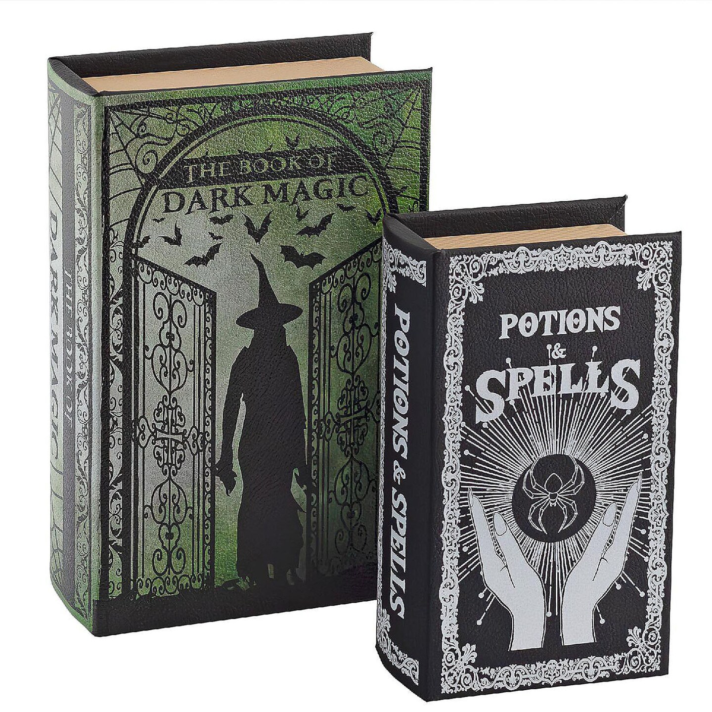 Magic Nesting Halloween Books Set of 2 Hidden Spooky Holiday Decor