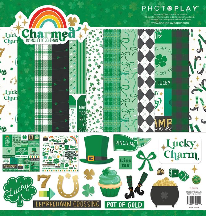 PhotoPlay Collection Pack 12&#x22;X12&#x22;-Charmed