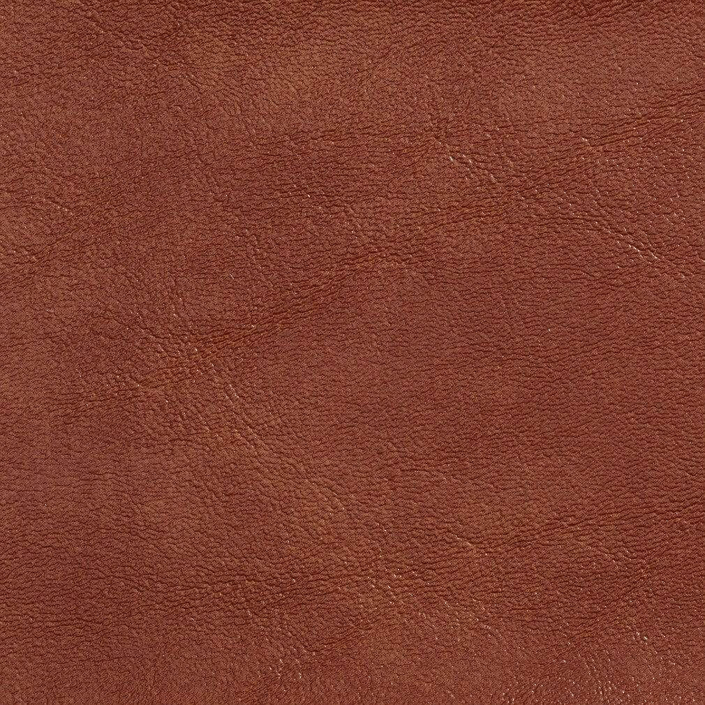 SABLE - Brown Leather Grain, Plain, Solid Upholstery Fabric 54"