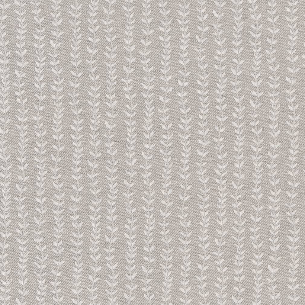 Cloud Vine - Grey & Silver Leaves,Small Scale Upholstery Fabric 54 Inches"