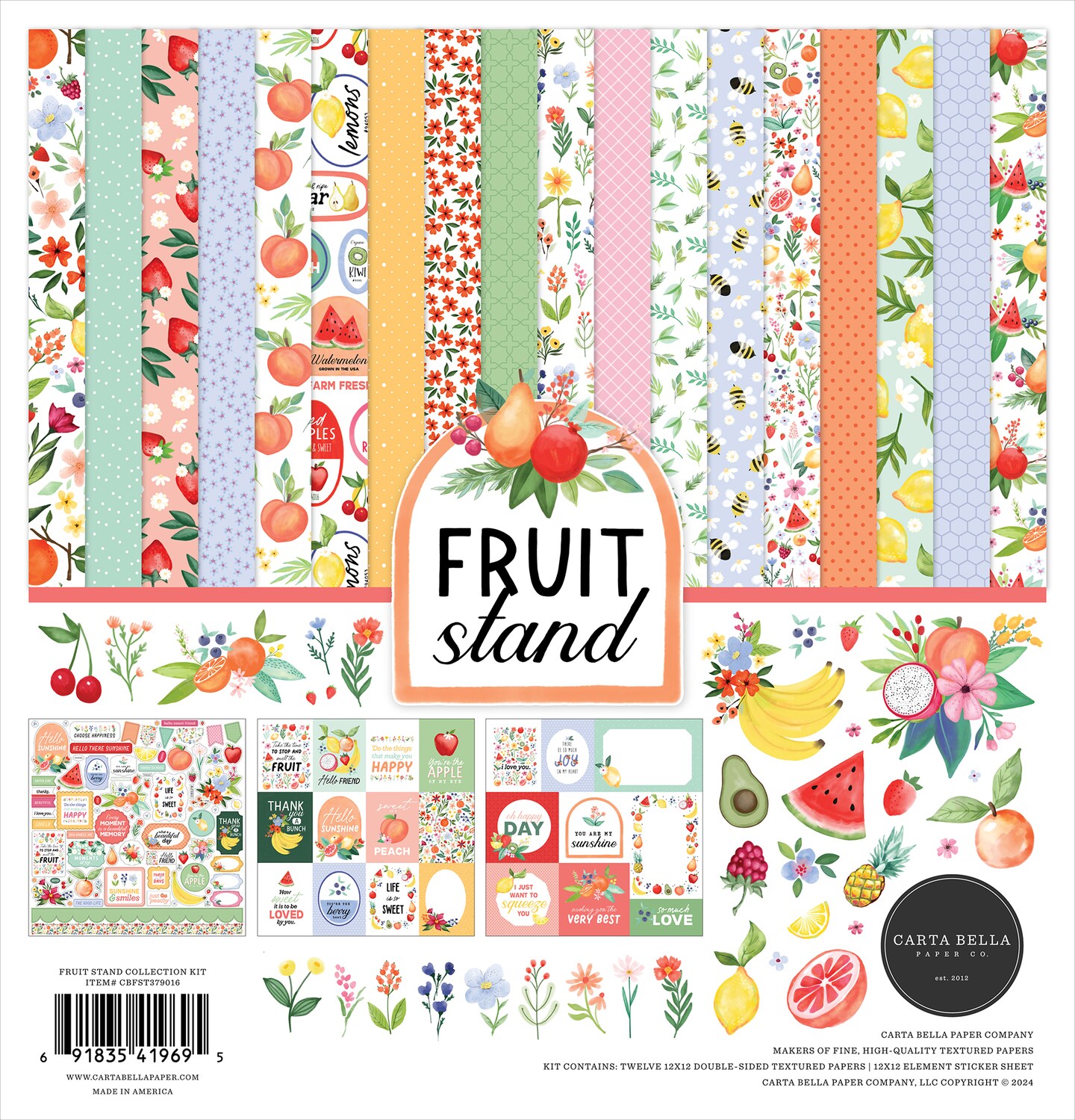 Fruit Stand 12x12 Collection Kit