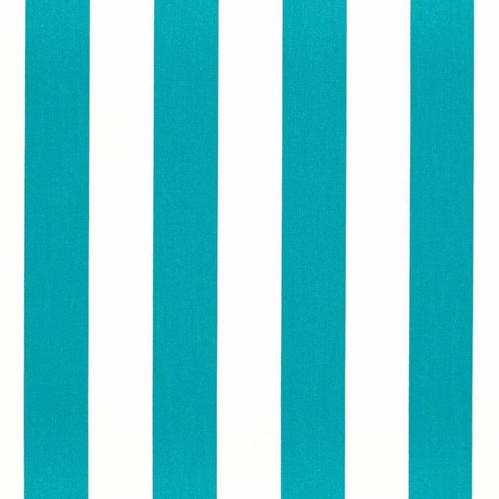 Cabana Aruba - Aqua & Teal Stripe Upholstery Fabric 54 Inches"