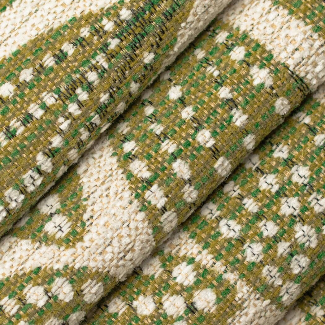 Upholstery Fabric - Green Abstract & Geometric,Leaves Upholstery Fabric 54 Inches"