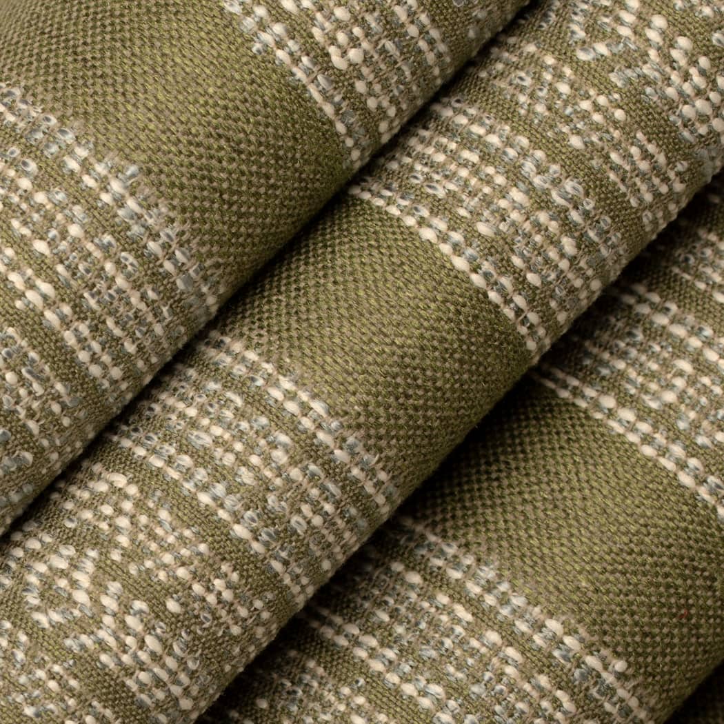 Upholstery Fabric - Green Stripe Upholstery Fabric 54 Inches"