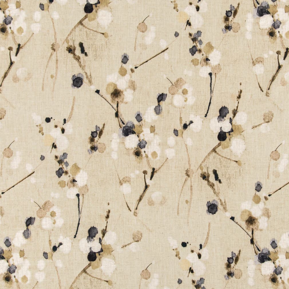Beige - Beige & Taupe Abstract & Geometric,Leaves Upholstery Fabric 54 Inches"
